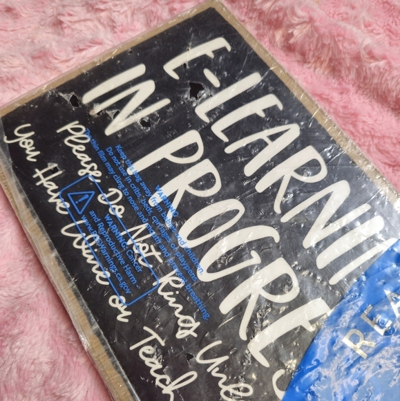 E-Learning in Progress Wood Hanging Home Decor - Picture 5 of 6